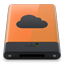 HDD Orange iDisk B icon
