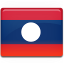 Laos Flag-128