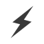 Black Power Lightning icon
