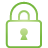 Lock green Icon