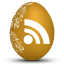 Rss White Egg icon