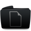 Folder black documents Icon