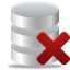 Remove from database icon