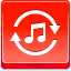 Music Converter Red icon