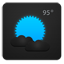 Weather ice icon