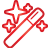 Magic Wand red icon