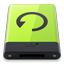 HDD Green Backup icon