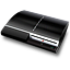Black PS3 icon