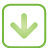 Navigation Down Button green icon
