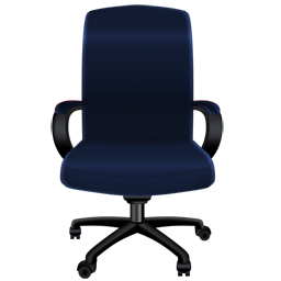 Blue Office Chair-256