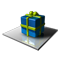 Blue & Green Cube icon