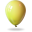 Ballon yellow-32