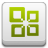 Office Excel 2 square icon