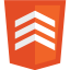 HTML5 logos Semantic icon