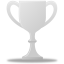 Trophy silver icon