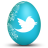 Egg Shaped Social icon pack