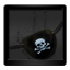 Black ThePirateBay icon