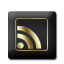 RSS Black and Gold icon