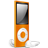 iPod Nano orange off-48