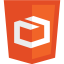 HTML5 logos 3D-64