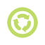 Green Recycle icon