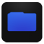 Folder blueberry icon