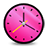 Clock Pink-48