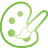 Color Palette green icon