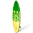Green Surfboard-48