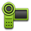 Video Camera green icon