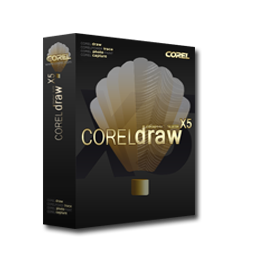Corel Draw X5 Black and Gold