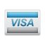 credit card visa icon