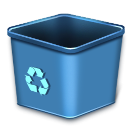 Recycle bin empty-256