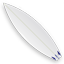White surfboard icon