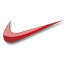 Nike red logo icon