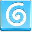 Spiral Blue Icon