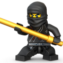Lego Ninja Black-128