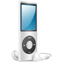 iPod Nano silver on-128