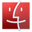 Finder Red icon