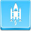 Space Shuttle Blue Icon