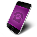 Phone purple-128