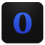 Opera blueberry icon