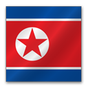 North Korea flag-128
