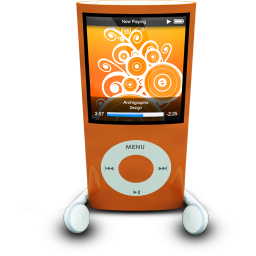 Orange iPod Nano