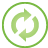 Button Synchronize green icon