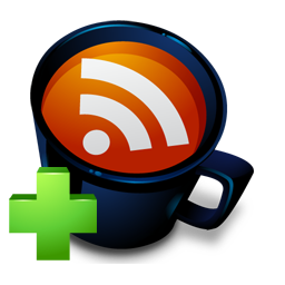 Coffee Cup RSS Feed Add