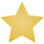 Star simple icon