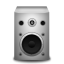 Speaker White Icon
