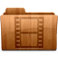 Movies glossy icon