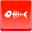 Fish Skeleton Red icon